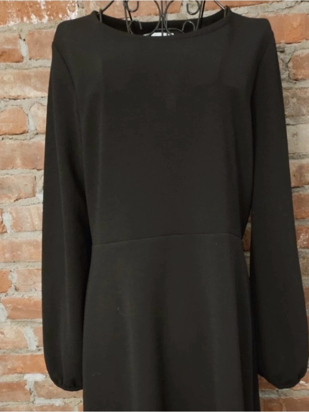 NWT Madewell Texture & Thread Long-Sleeve Dress Size L